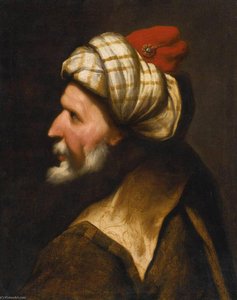Profile Of A Barbary Pirate — Detto Pietro Della Vecchia Pietro Muttoni