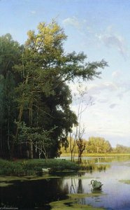 Lake in Gatchina Park