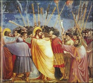 Scrovegni – [31] – Bacio Di Giuda — Giotto Di Bondone