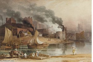 Chester Castle And Skinners Yard