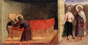 Scenes From The Life Of St Julien — Masolino Da Panicale