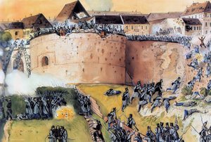 In the siege