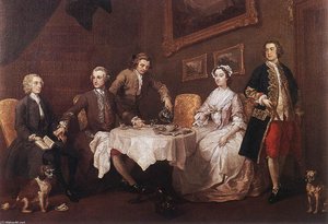 La Famille Strode — William Hogarth