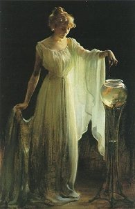 The Goldfish 1 — Charles Courtney Curran