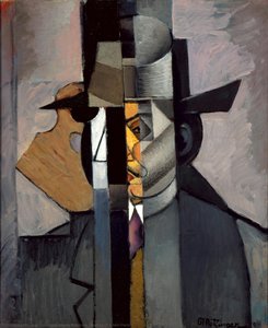 Portrait Of Albert Gleizes — ジャン・メッツィンガー