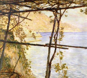 Trellised Vines — Henry Herbert La Thangue