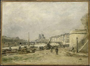 Quai De La Seine A Paris — Stanislas Lépine
