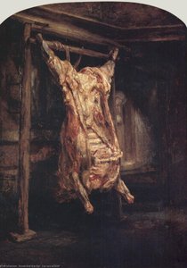 Fleischkadaver — Rembrandt Van Rijn