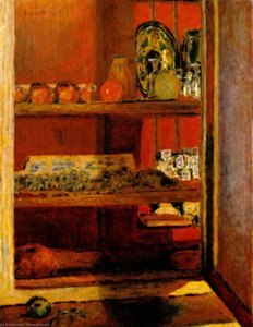 The Red Cupboard — Pierre Bonnard