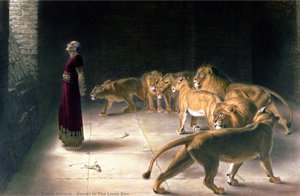 Daniel In The Lions Den — Briton Riviere