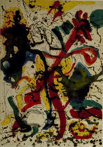 Sin Título — Jackson Pollock