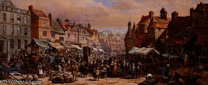 Market day, ashbourne