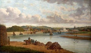 The Construction of the Railway Bridge at Pottington, Devon