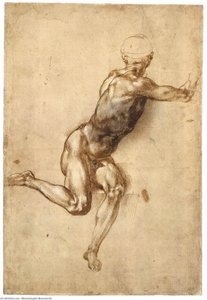 Sittende Mannlig Nøkkel — Michelangelo Buonarroti