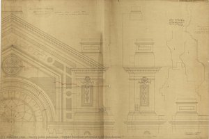 Upper Section of Great Hall Entrances