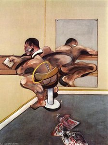 Figura Scritta Riflessa In Uno Specchio — Francis Bacon