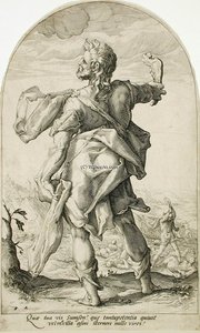 Print Of Samson With The Jawbone