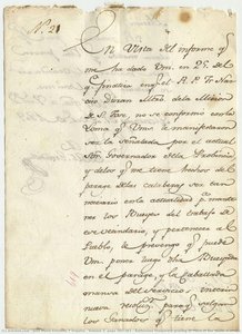 Volume 3, Page 560-561 / Authorizes Temporary Grazing At Place Of The Skulls\n\npage 1 — José María Estudillo Y Urquizu