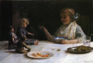 The Breakfast Party — Charles Courtney Curran