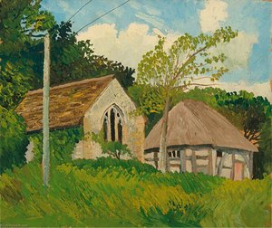 The Medieval Chapel At Bailiff's Court Near Clymping, Sussex, 1279 — Eric Trayler Cook
