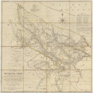 Title (original): A Map Of The Provinces Of Delhi, Agrah, Oude, And Ellahabad, Comprehending The Countries Lying Between Delhi, And The Bengal-provinces, Surveyed By Major James Rennell, Surveyor General To The Honorable East-india Company, And Publi.... — Major James Rennell, Frs, Frse, Frgs