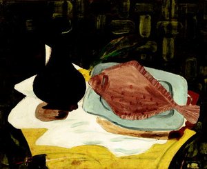 Black Pitcher And Lemon