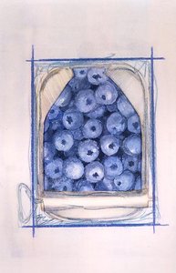 Mixed Blueberries — Joe Brainard