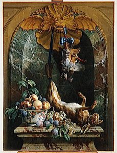 Nature Morte Au Lièvre Mort — Alexandre François Desportes