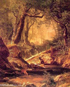 White Mountains, New Hampshire — Albert Bierstadt