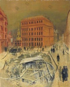 St Martin's le Grand, London, January 1941