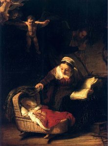 La Sainte Famille Avec Anges, st Petersbourg
