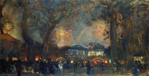 Fireworks — Isaak Brodsky
