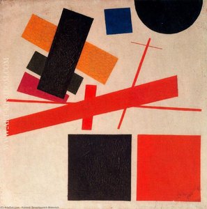 Suprematismus. Nicht objektive Komposition