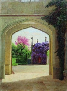 Flowering Trees in Vorontsovsky Palace, Alupka