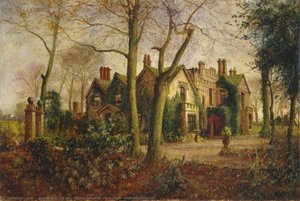 Late Autumn Irlam Hall, near Manchester