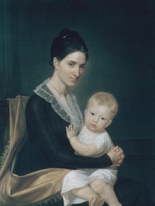 Mrs. Marinus Willett And Her Son Marinus, Jr. — John Vanderlyn