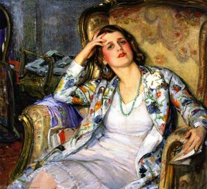 Portrait of Ruth Renick (also known as Jade Necklace)