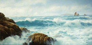 A breezy day, cornwall