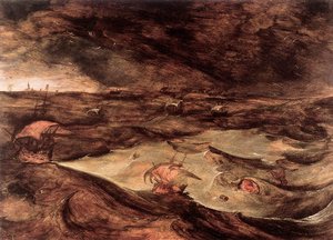 Storm På Havet — Pieter Bruegel Den Eldre
