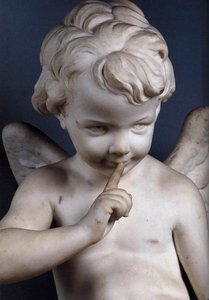 Seated Cupid (detail)