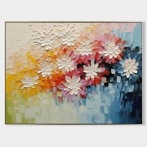 Fioritura Spettrale: Una Sinfonia Scultorea Di Luce Impasto E Movimento Cromatico — Christian Noiret
