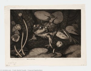 Frog and Spatterdock