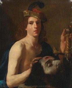 David With The Head Of Goliath — Nicolas Tournier
