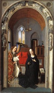Triptych of the Virgin (Detail)