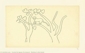 Monkey In The Forest — Tarsila Do Amaral