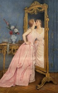 Vanity - Auguste Toulmouche — Auguste Toulmouche
