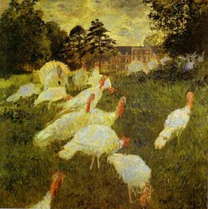 White Turkeys — Клод Моне