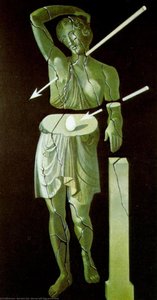Žena S Vajíčkom A Šípmi — Salvador Dalí