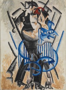 The Bear Dance At The Moulin Rouge — Gino Severini