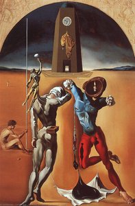 Poetika Amerike (nedovršeno), 1943 — Сальвадор Дали